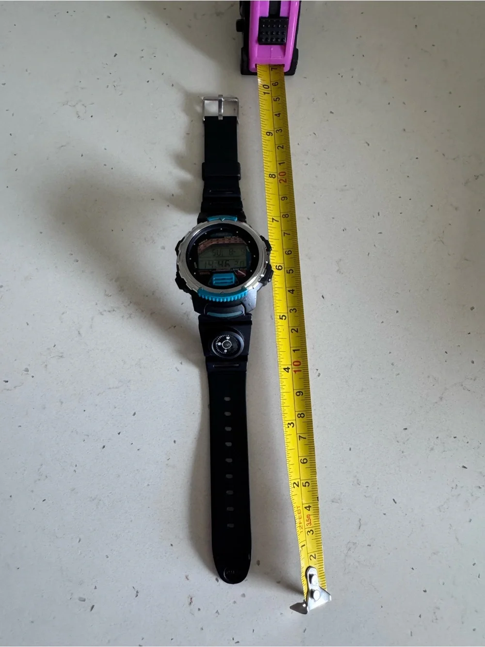 Vintage Timex Reef Gear Indiglo Backlight Illumination digital sports Watch